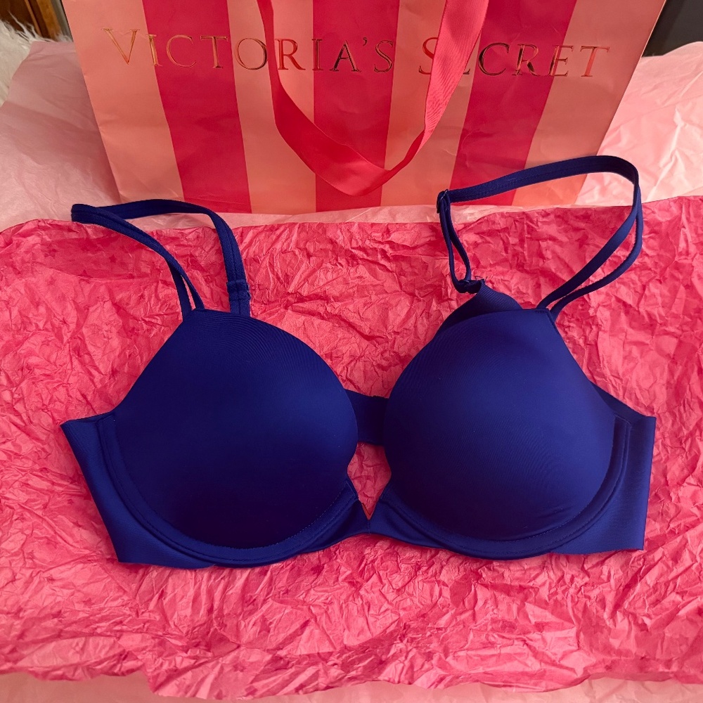 NEW 💐 Victoria's Secret Cobalt Blue Very Sexy Push-Up Bra